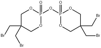 2,2'-oxybis[5,5-bis(bromomethyl)-1,3,2-dioxaphosphorinane] 2,2'-dioxide Structure