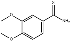3,4-ジメトキシチオベンズアミド 化学構造式