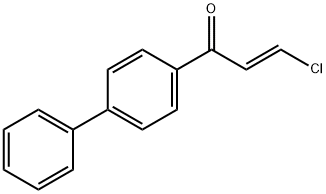 trans-3-Chloro-4'-phenylacrylophenone,58953-18-7,结构式