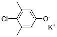 potassium 4-chloro-3,5-xylenolate Struktur