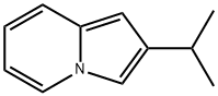 Indolizine, 2-(1-methylethyl)- (9CI) 化学構造式