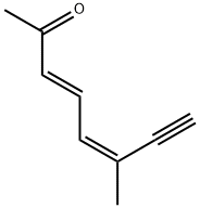 3,5-Octadien-7-yn-2-one, 6-methyl-, (E,Z)- (9CI) 结构式