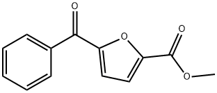 Methyl 5-benzoylfuran-2-carboxylate 化学構造式