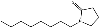 2-Pyrrolidinethione,  1-octyl-,58973-23-2,结构式