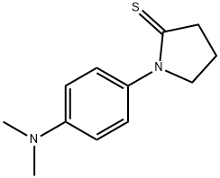 2-Pyrrolidinethione,  1-[4-(dimethylamino)phenyl]- Struktur