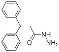 β-フェニルヒドロけい皮酸ヒドラジド 化学構造式