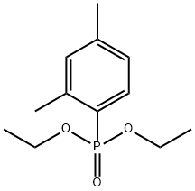 (2,4-DIMETHYL-PHENYL)-PHOSPHONIC ACID DIETHYL ESTER Structure