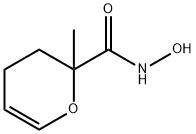 2H-Pyran-2-carboxamide,  3,4-dihydro-N-hydroxy-2-methyl- Structure