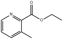 3-メチルピコリン酸エチル 化学構造式
