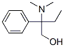 2-(DIMETHYLAMINO)-2-PHENYLBUTAN-1-OL Struktur