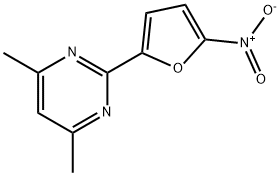 4,6-DIMETHYL-2-(5-NITRO-2-FURYL)PYRIMIDINE|
