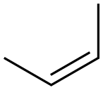 顺-2-丁烯,590-18-1,结构式