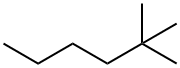 2,2-Dimethylhexane,590-73-8,结构式