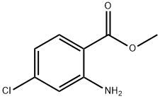 2-AMINO-4-CHLOROBENZOIC ACID Structure