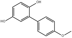 4'-methoxy[1,1'-biphenyl]-2,5-diol,59007-04-4,结构式