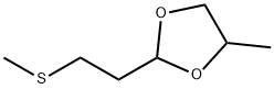 4-Methyl-2-(2-(methylthio)ethyl)-1,3-dioxolane Structure