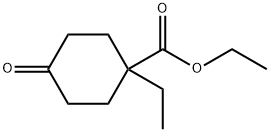 1-乙基-4-氧代环己烷甲酸乙酯, 59032-71-2, 结构式