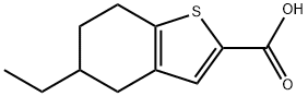 590355-40-1 5-エチル-4,5,6,7-テトラヒドロ-1-ベンゾチオフェン-2-カルボン酸