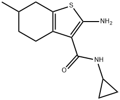 벤조[b]티오펜-3-카르복스아미드,2-아미노-N-시클로프로필-4,5,6,7-테트라히드로-