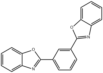 2，2-m-pheylene-bis-benzoxazol Struktur