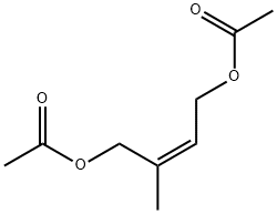 2-methyl-2-butene-1,4-diyl (Z)-diacetate Struktur