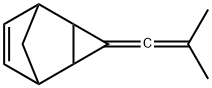 3-(2-メチル-1-プロペニリデン)トリシクロ[3.2.1.02,4]オクタ-6-エン 化学構造式