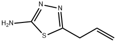 1,3,4-Thiadiazol-2-amine,  5-(2-propenyl)-  (9CI) Structure