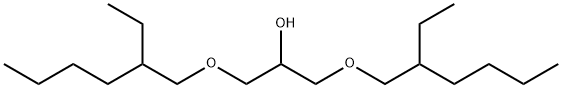 1,3-bis[(2-ethylhexyl)oxy]propan-2-ol,59068-03-0,结构式