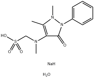 Metamizole Sodium Monohydrate Structure