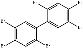 2,2',4,4',5,5'-六溴联苯,59080-40-9,结构式