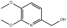 (5,6-ジメトキシピリジン-2-イル)メタノール 化学構造式