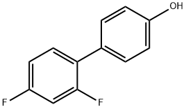 4-(2,4-二氟苯基)苯酚, 59089-68-8, 结构式