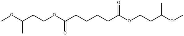 Hexanedioic acid bis(3-methoxybutyl) ester Struktur