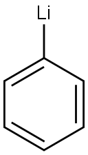 フェニルリチウム 化学構造式