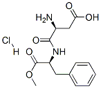 1-methyl N-L-alpha-aspartyl-3-phenyl-L-alaninate monohydrochloride  Structure