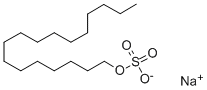 HEPTADECYL SODIUM SULFATE Struktur