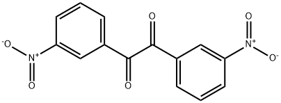 1,2-Bis(m-nitrophenyl)ethane-1,2-dione Structure