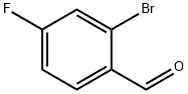 2-Bromo-4-fluorobenzaldehyde Structure