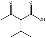 2-Acetyl-3-methylbutyric acid Structure