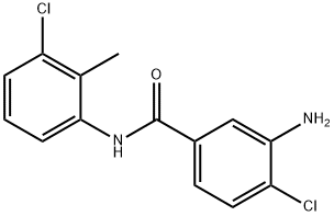 N-(4-Chloro-3-methylphenyl)-3-amino-4-chlorobenzamide Structure