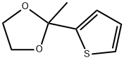 2-乙酰基噻吩乙二醇缩醛,5916-12-1,结构式