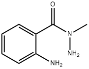 1-(2-アミノベンゾイル)-1-メチルヒドラジン 化学構造式