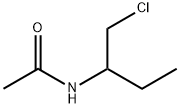 N-[1-(CHLOROMETHYL)PROPYL]ACETAMIDE 化学構造式