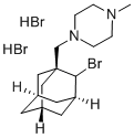 1-[(2-bromo-1-adamantyl)methyl]-4-methyl-piperazine dihydrobromide,59177-67-2,结构式