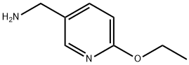(6-エトキシピリジン-3-イル)メタンアミン 化学構造式