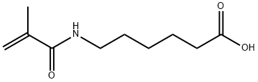 6-[(2-methyl-1-oxoallyl)amino]hexanoic acid Structure