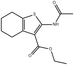 5919-29-9 2-アセチルアミノ-4,5,6,7-テトラヒドロベンゾ[b]チオフェン-3-カルボン酸エチル