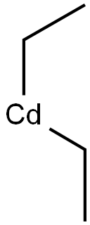 Diethylcadmium Structure