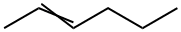 TRANS-2-HEXENE Structure