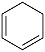 1,3-环己二烯,592-57-4,结构式